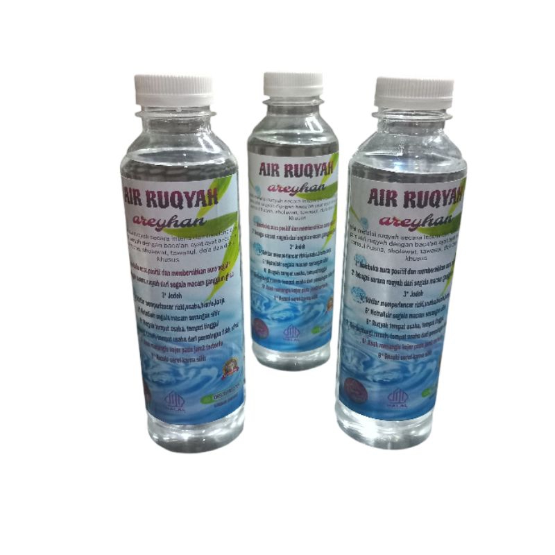 

Air Ruqyah Pengusir Aura Negatif