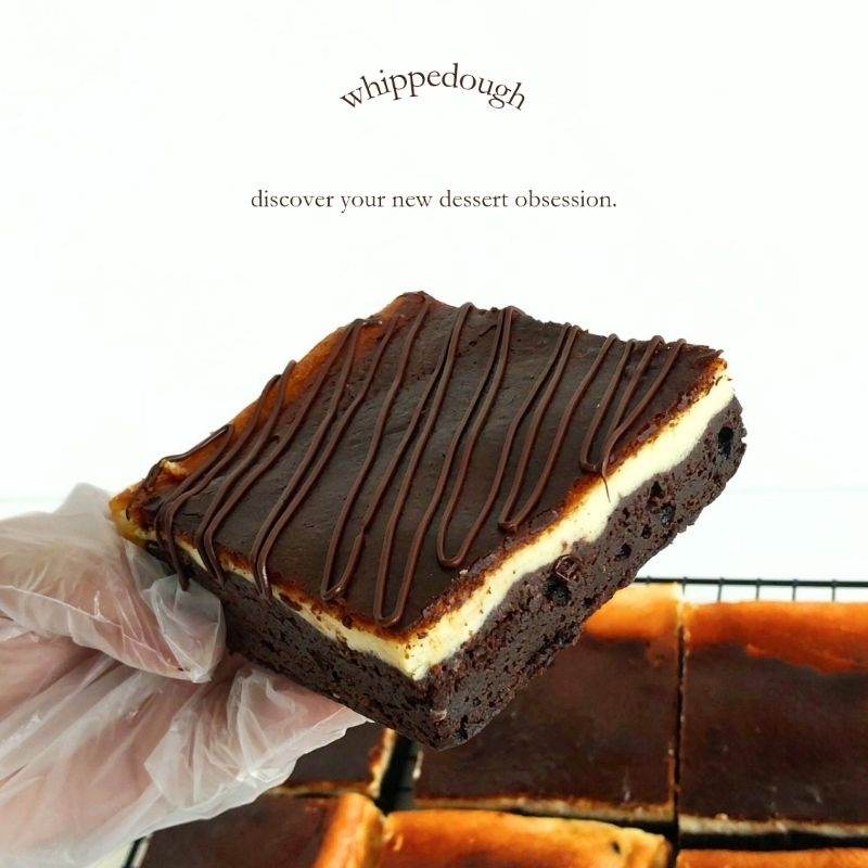 

Cheesecake Brownie Whippedough Malang Basque Cheesecake Fudgy Brownies