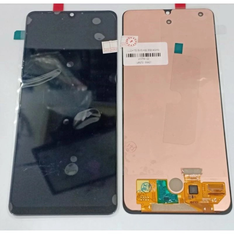 Layar LCD TS touchscreen fullset SAMSUNG A32 4G A325 4G FINGERPRINT OLED BLACK
