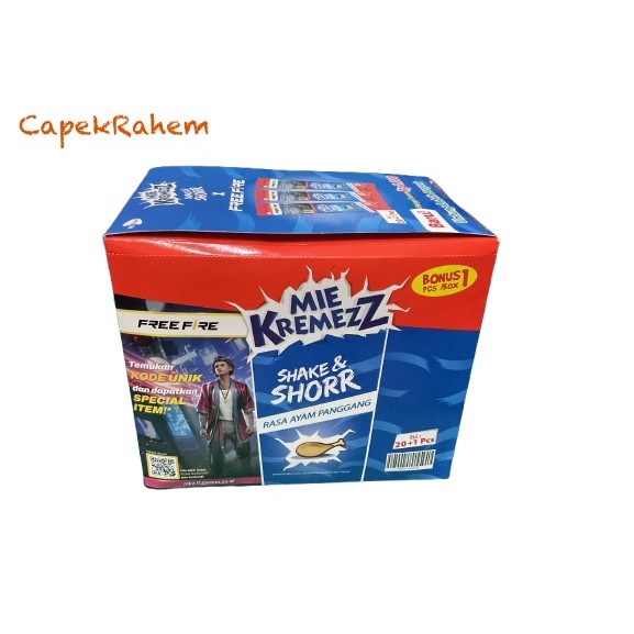 

Mie Kremezz Shake & Shorr 1 Pack Isi 20 x 16gram