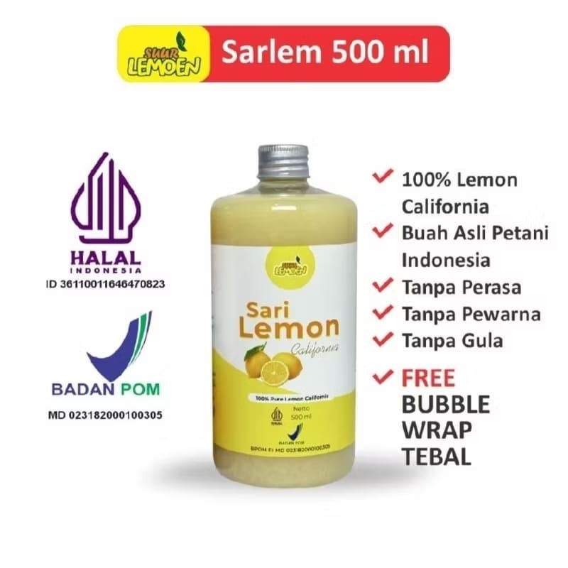 

SARI LEMON MURNI 500 ML BY SUUR LEMOEN ||SARI LEMON UTK DIET || SARI LEMON TANPA CAMPURAN