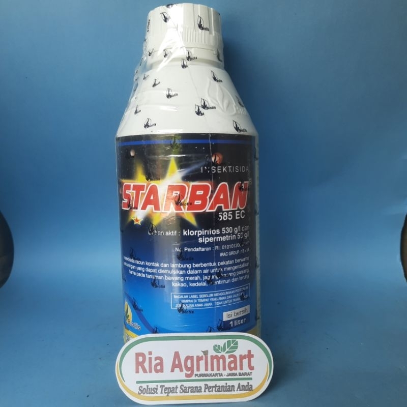 STARBAN 585 EC 1000 ML INSEKTISIDA ULAT KUTU PADI