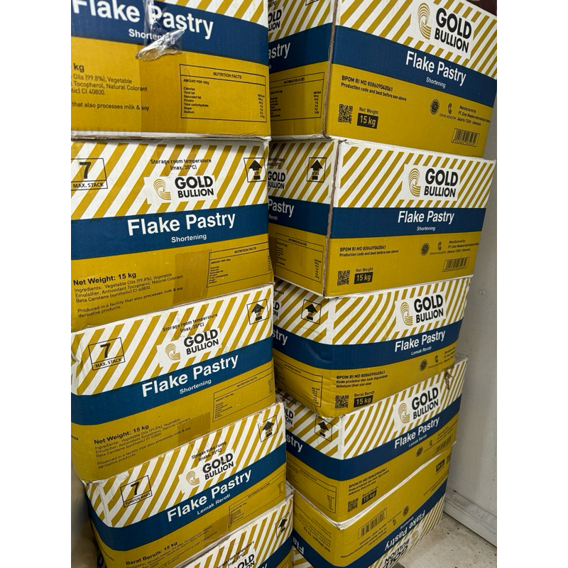 

Flake Pastry gold bullion 15kg