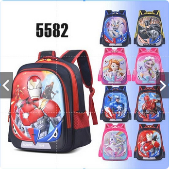 Tas Anak Ransel Sekolah Cartoon 5582-16 Inch Tas Punggung SD  Perempuan Tas Anak Cartoo