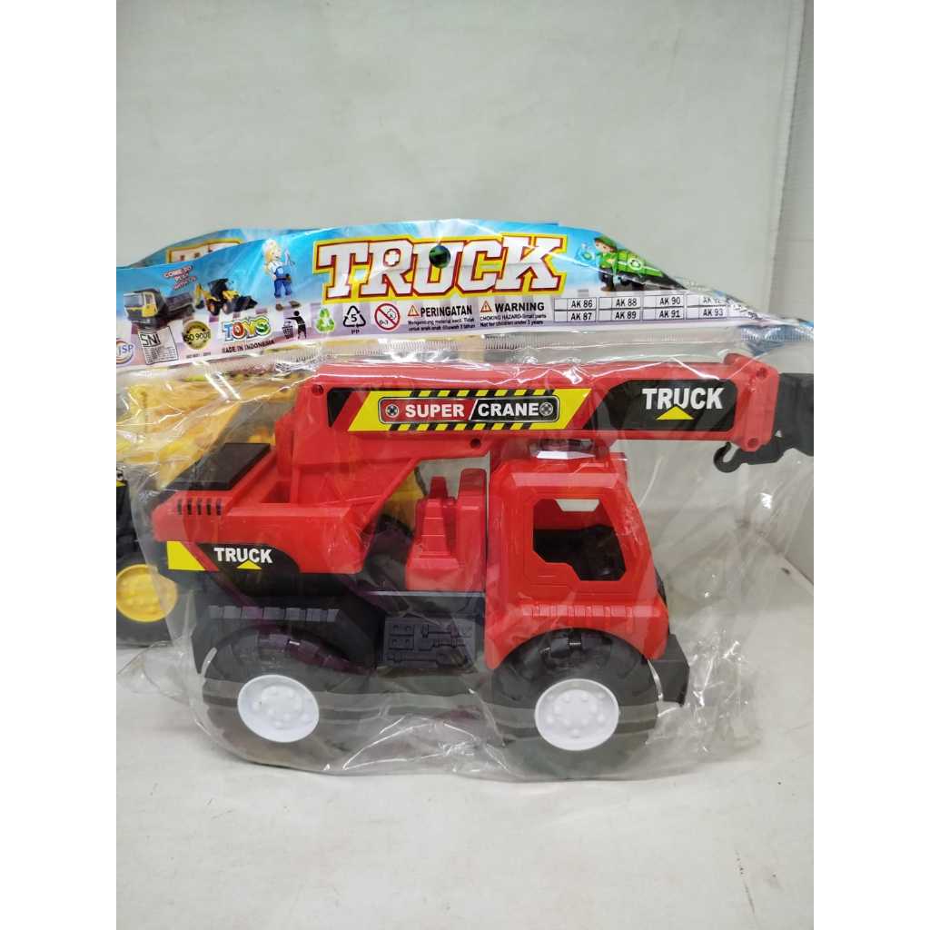 MAINAN TRUCK CRANE / TRUCK PLASTIK CRANE AK 94