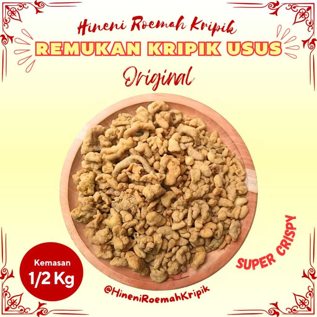 

Keripik Usus Ayam Remuk Original