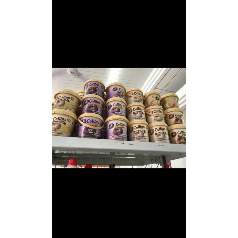

COLLINS DIP GLAZE 1KG ALL VARIANT COKLAT TIRAMISU DLL