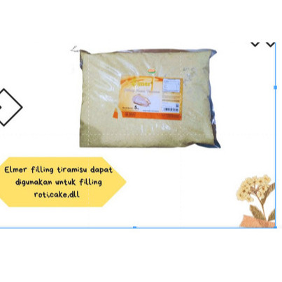 

ELMER FILLING TIRAMISU 500 GR