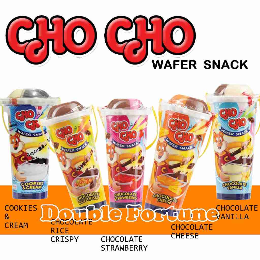 

CHO CHO WAFER SNACK 29gr COKLAT SNACK
