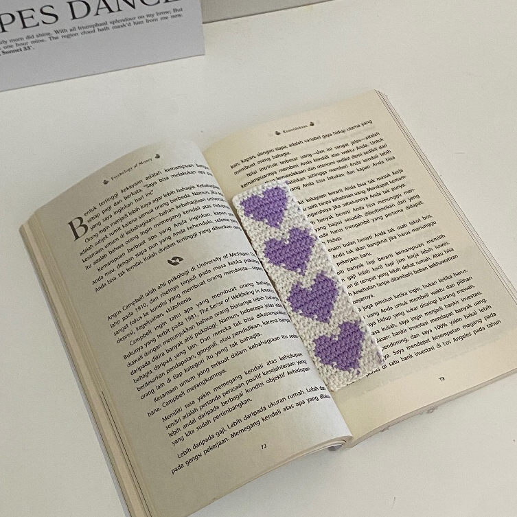 

lokaputip - crochet bookmark