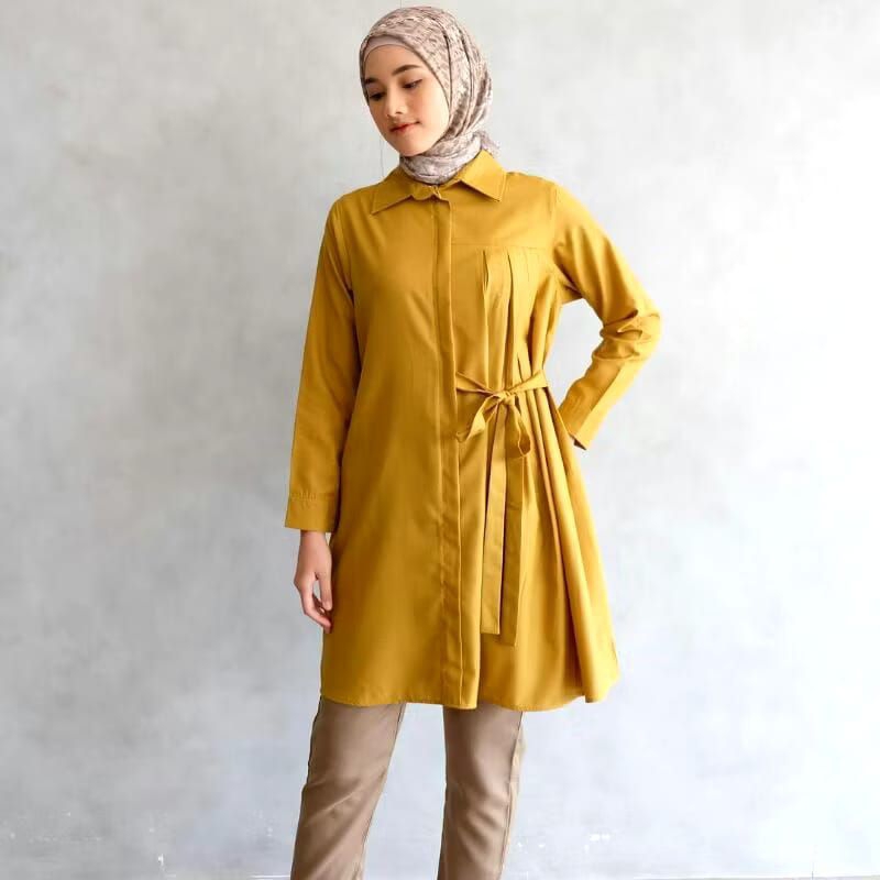 ALILA TUNIK - Atasan Wanita Import Atasan Wanita Tunik Lengan Panjang Jumbo Tunik Terbaru Murah Atas