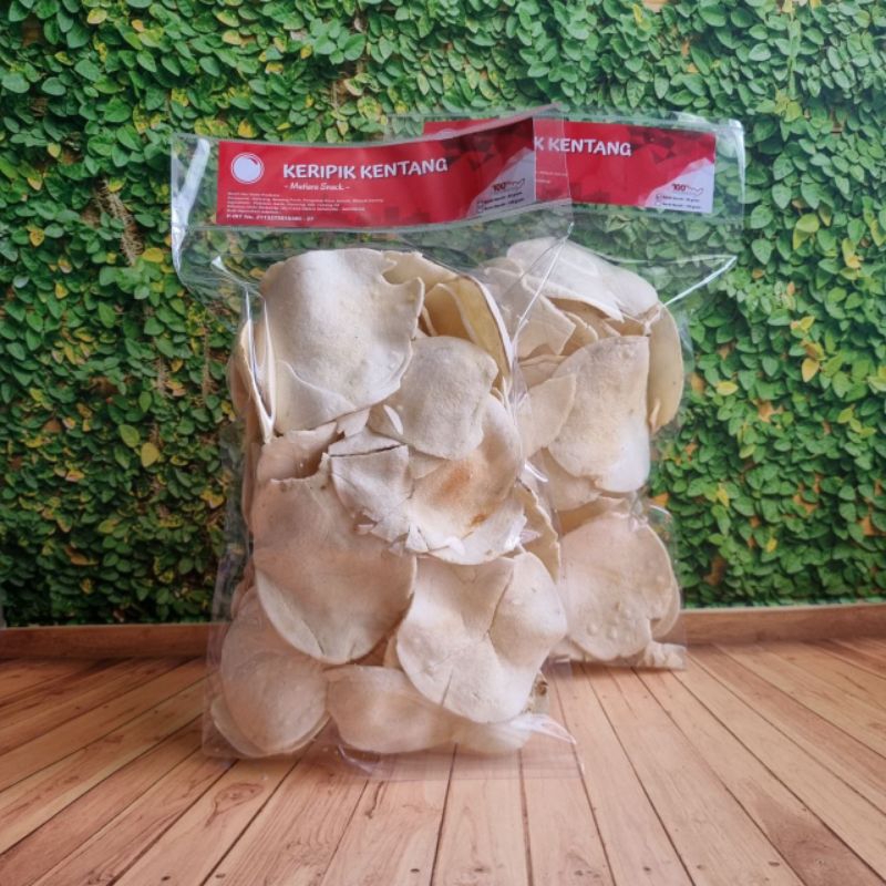 

Keripik Kentang Putih Khas Bandung Gurih Asin
