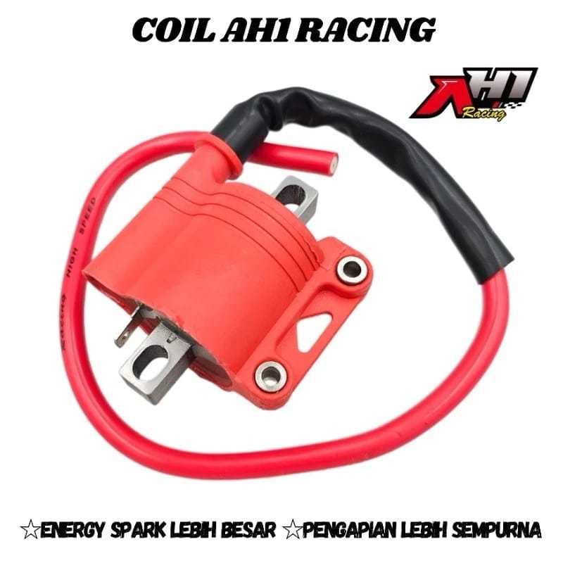 PENGAPIAN KUIL COIL KOIL AH1 RACING UNTUK SEMUA MOTOR KARBU SATRIA FU NINJA R RR SS BEAT SCOOPY SUPR