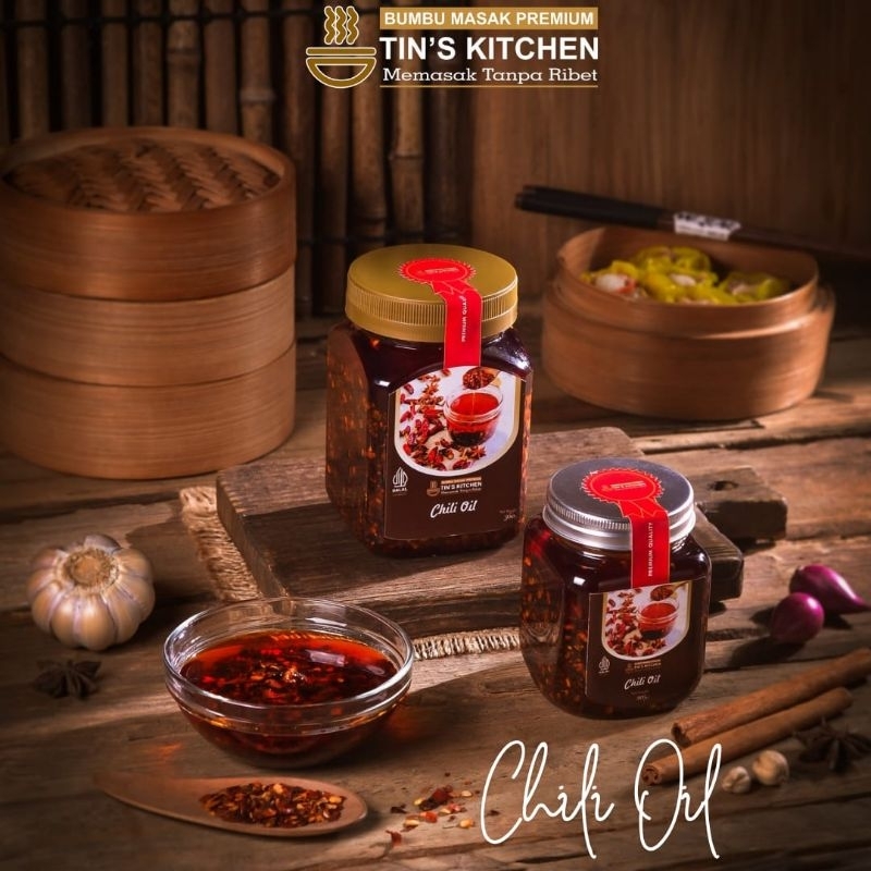 

Chilli Oil Tin's Kitchen 206gr Unyu Citarasa Ebi Pelengkap dimsum
