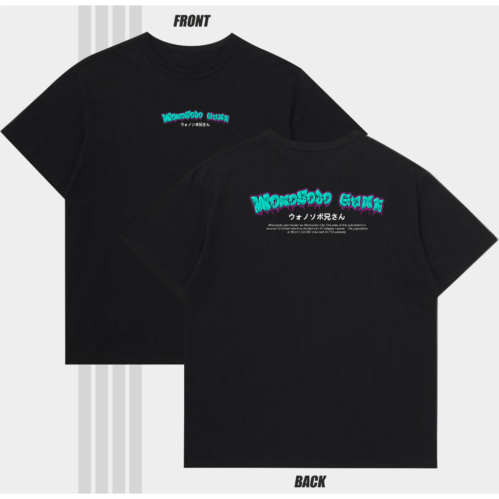 Kaos Wonosobo Gank Tshirt Wonosobo Gank