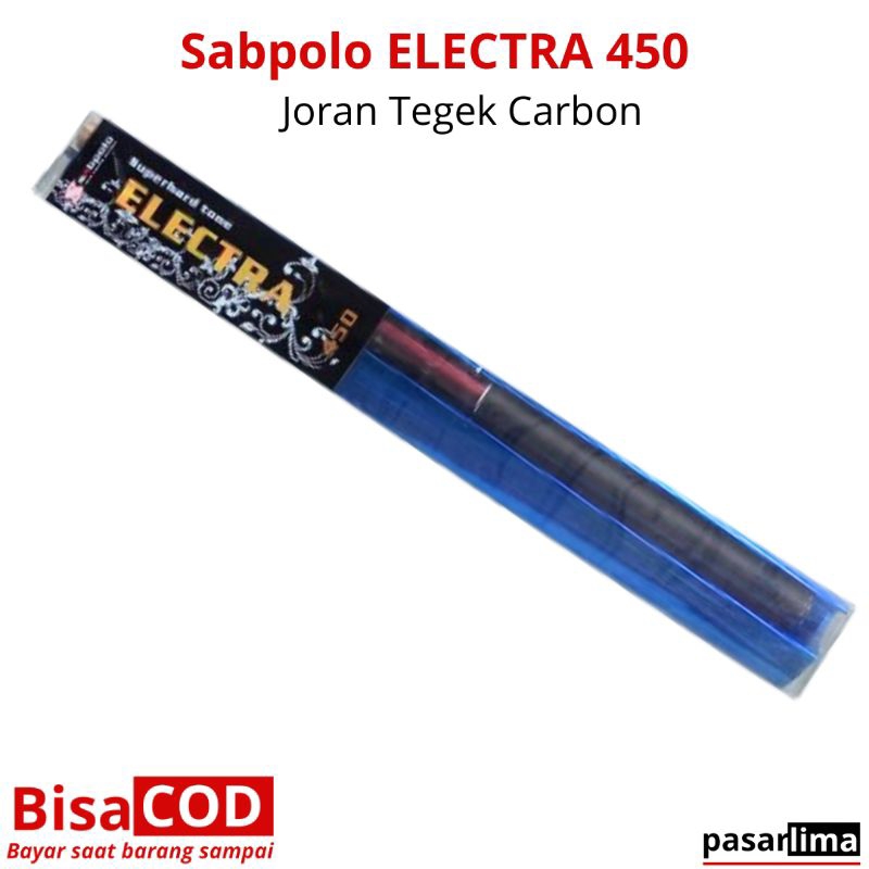 Joran Pancing Sabpolo Electra 450 Tegek Carbon - Merk Sabpolo