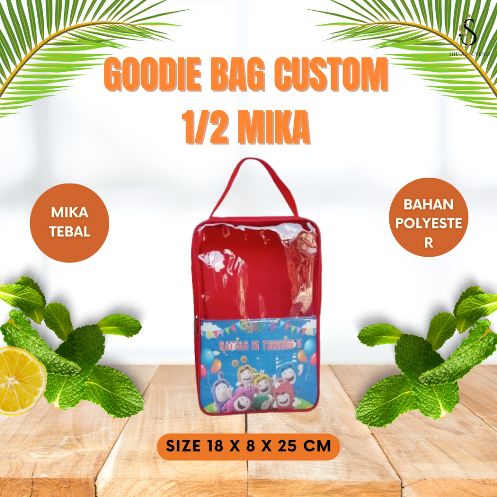 Tas Ultah Anak / Tas Ultah Anak Custom Nama / Tas Ultah Anak Karakter / Tas Ultah Anak Murah / Tas b