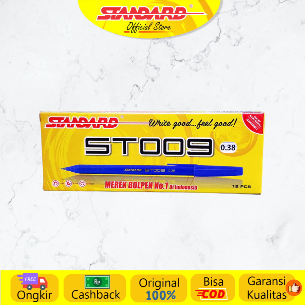 Standard - Pen ST009 Ceramic Ball ( Pulpen, Pena, Ballpoint )
