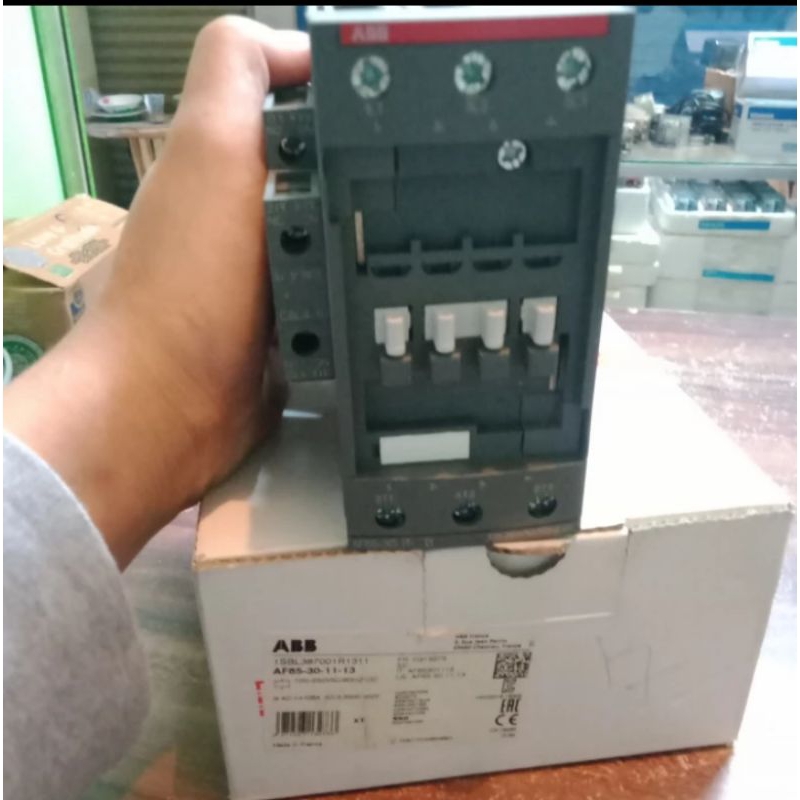 CONTACTOR ABB AF65-30-11-13 100-250V AC/DC ORIGINAL ASLI