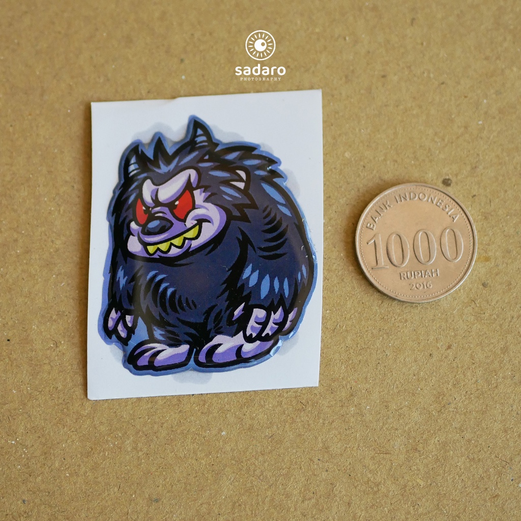 

Sticker Cutting Timbul GENDERUWO