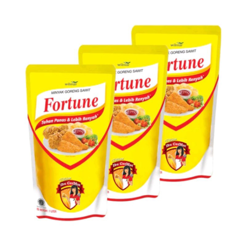 

Minyak Goreng Fortune Sawit Pouch 1L