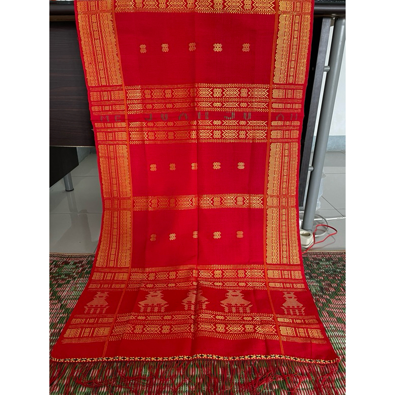 Uis Nipes Merah Sutra Pengantin