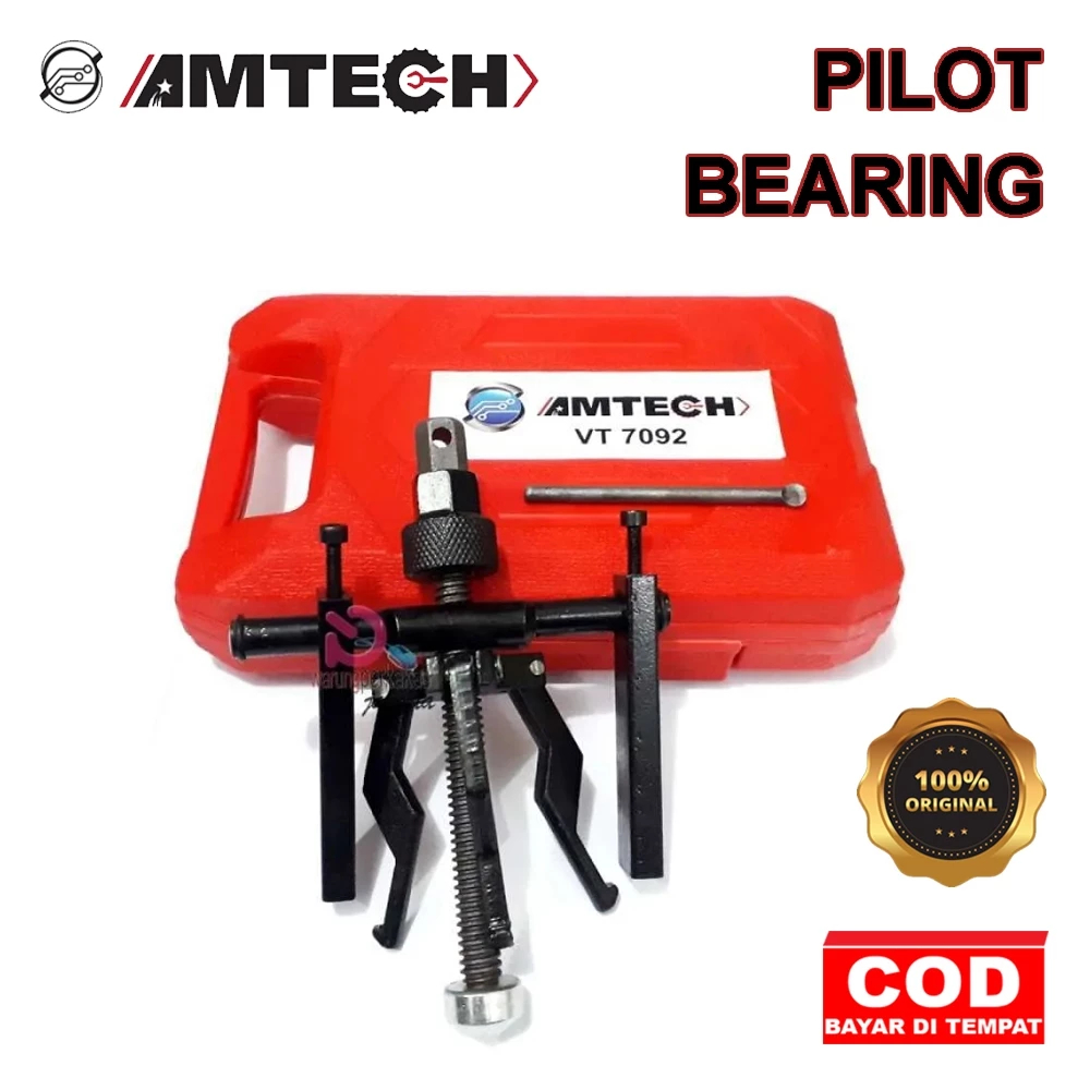 AMTECH Treker Pilot Bearing Puller Box PVC - Alat Pembuka Bearing Dalam Treker Bearing Amtech ORIGIN
