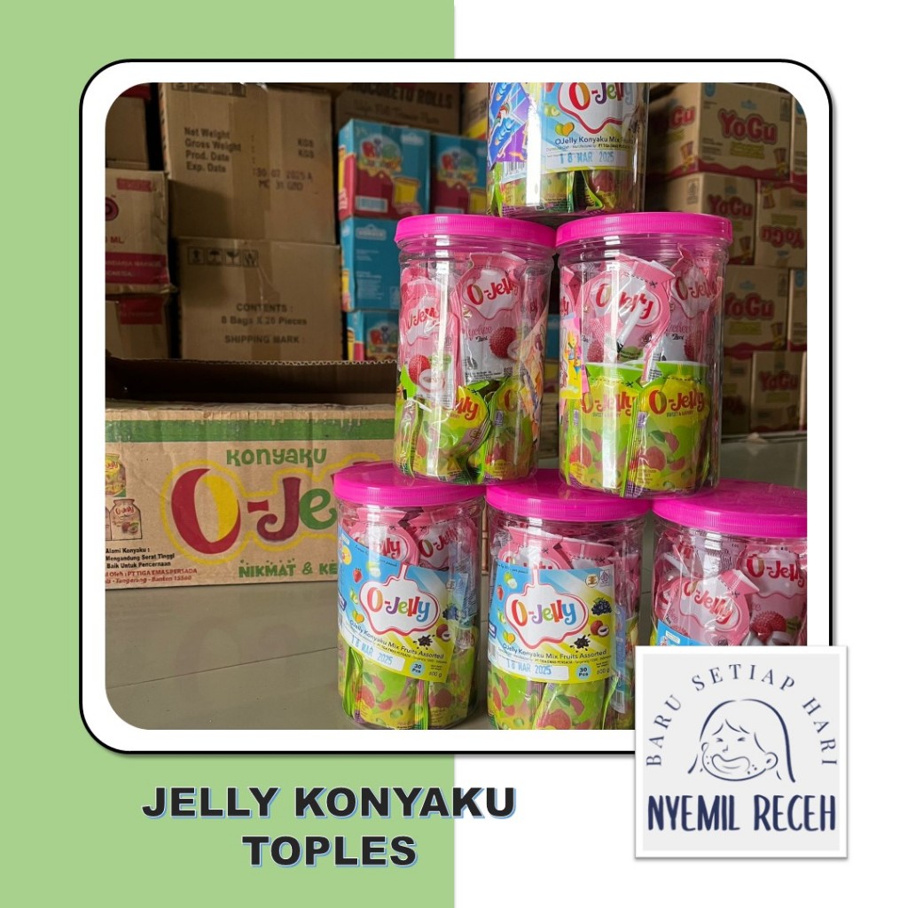 

Jelly Konyaku Toples Isi 30pcs x 20gr