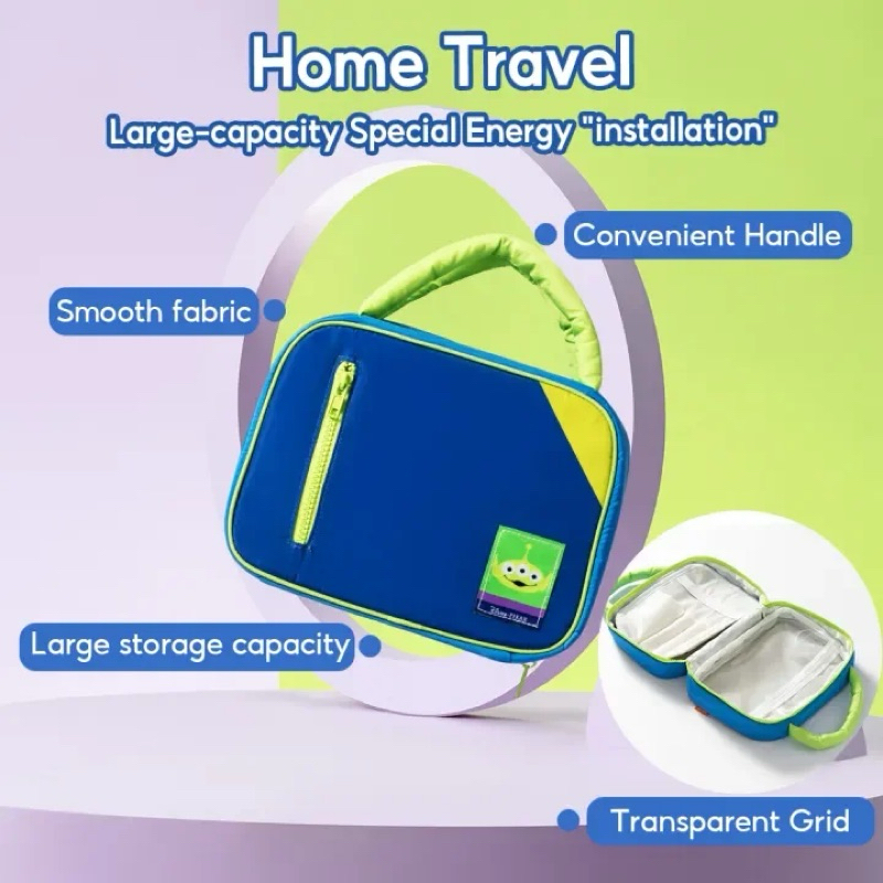 MAKEUP BAG MINISO PIXAR DISNEY SNOOPY