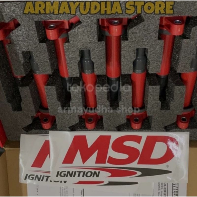 Ignition Coil Racing MSD Toyota Kijang Innova Fortuner BENSIN 1TR 2TR