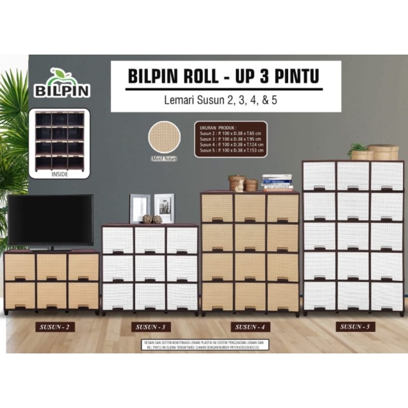 LEMARI AKAKO BILPIN & AKAKO FLIPPER FANCY