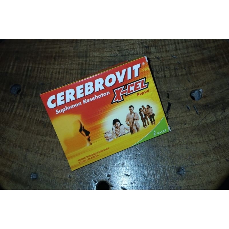 CEREBROVIT X-CEL 10 KAPSUL - CEREBROVIT EXCEL