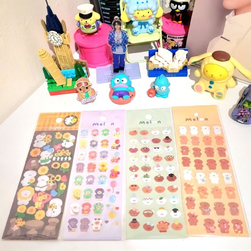 

aesthetic cute blink sticker dog character | stiker lucu aesthetic karakter anjing