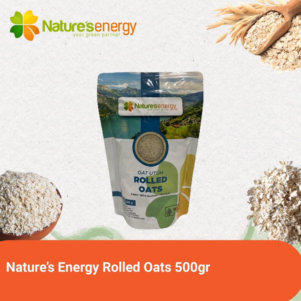 

Nature's Energy Rolled Oats 500g