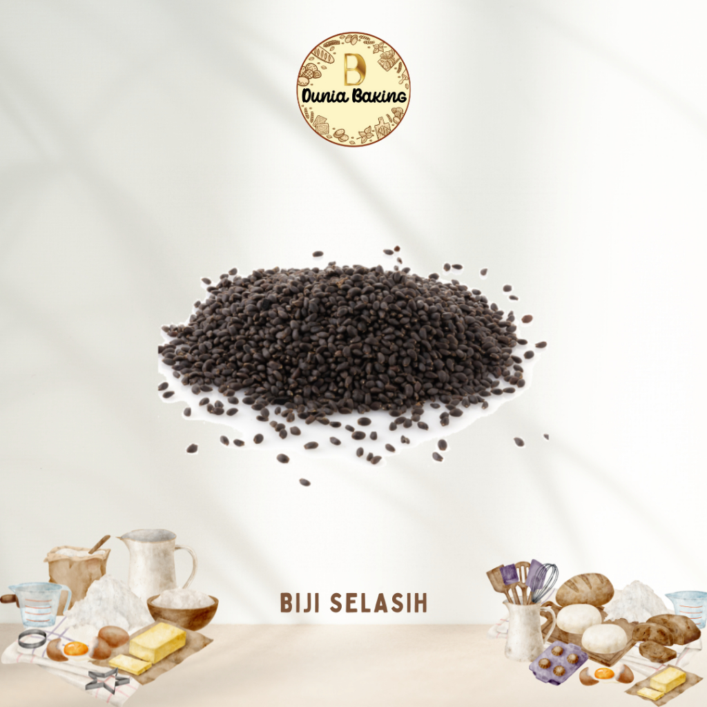 

Biji Selasih hitam | Selasih hitam