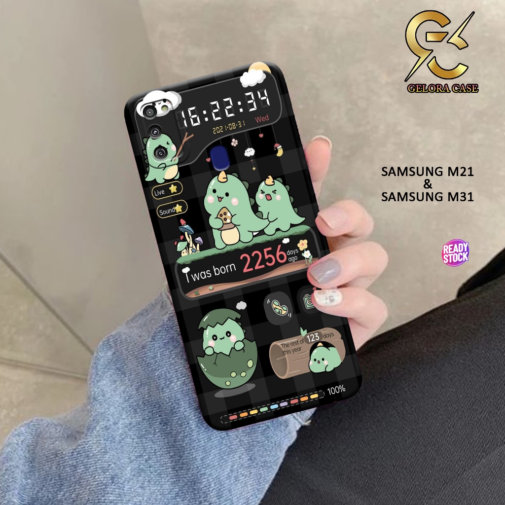 Case Samsung Galaxy M21/Samsung Galaxy M31 - geloracase - Casing Samsung Galaxy M21 - Motif case car
