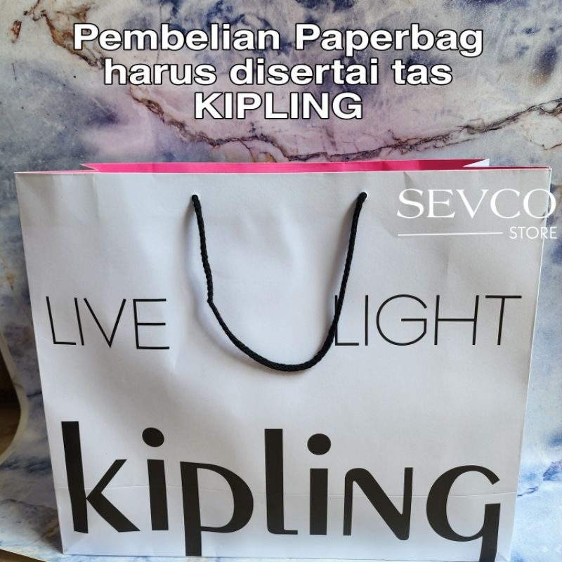 

Paperbag KIPLING ORIGINAL (Pembelian harus disertai tas Kipling)