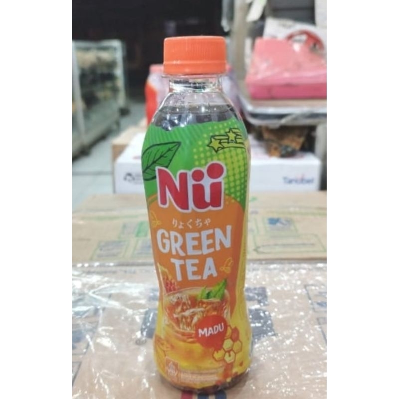 

NU Green Tea Madu 330 ml dengan teh hijau pilihan