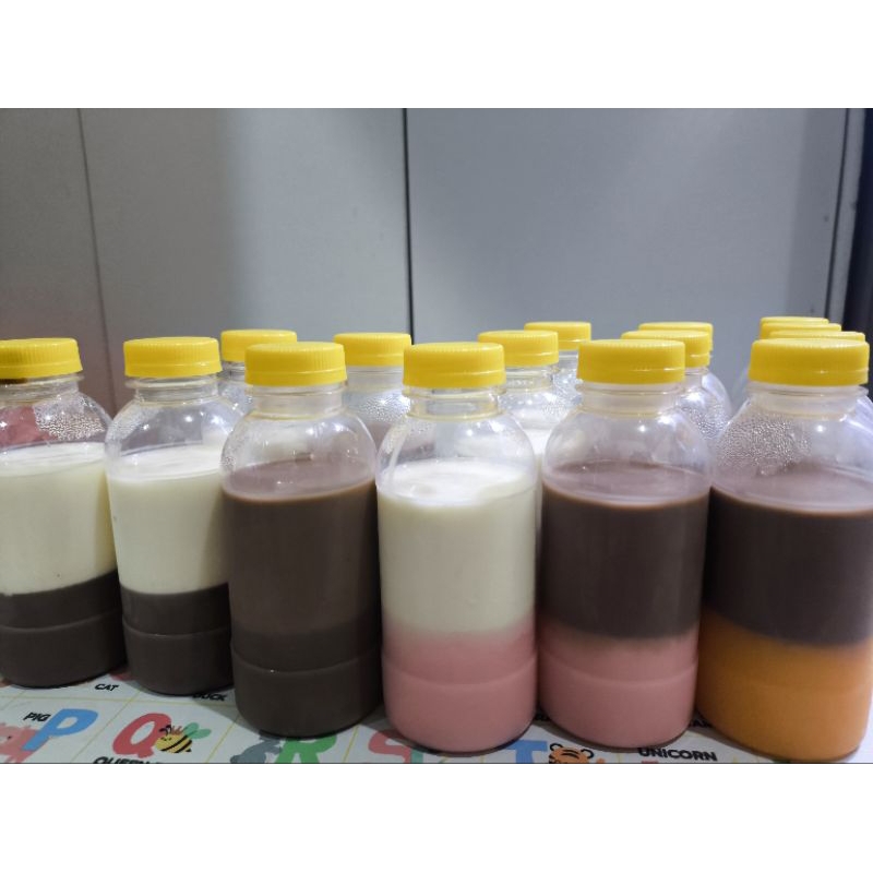 

susu silky puding - pudding sedot - pudot - suding