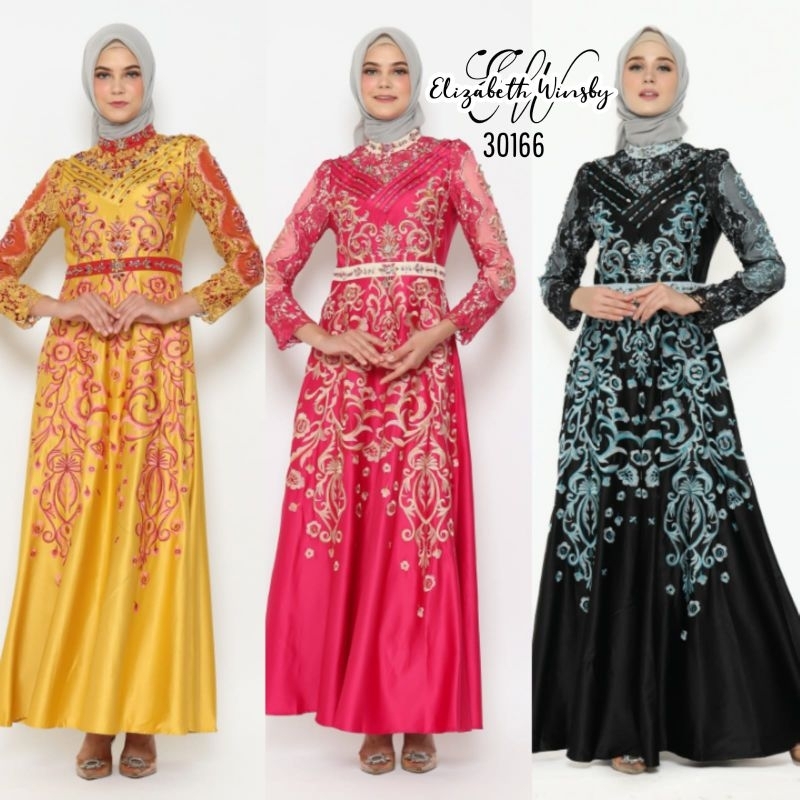 NEW ARRIVAL ELIZABETH WINSBY GAMIS MUSLIM FASHION PESTA