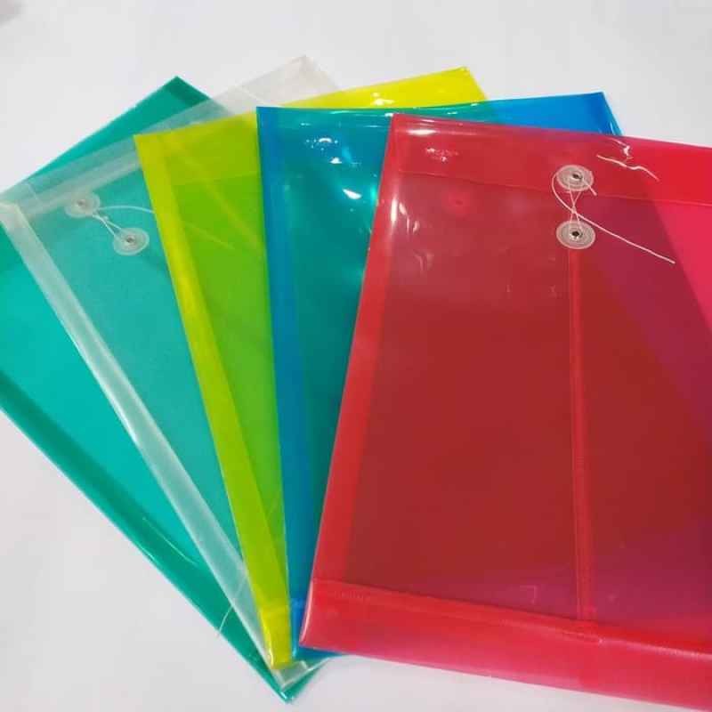 

SIKA - MAP DOKUMEN / MAP KANCING TALI / CLEAR BAG TALI AC-06 UKURAN F4