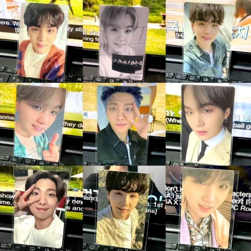 [READY] Official Photocard Pola BTS Official SUGA Yoongi RM persona mots 7 be ess proof wings tokpe 