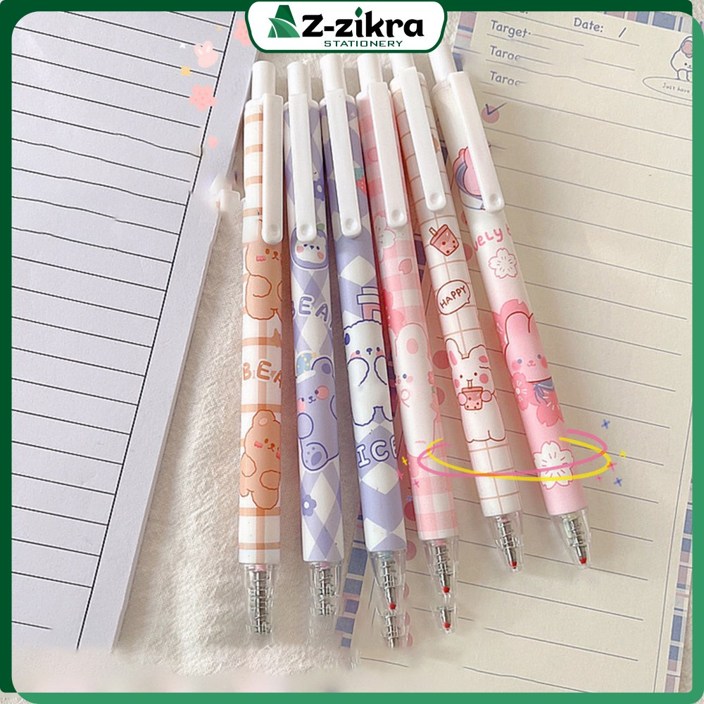 

Pulpen Lem Stik Cepat Kering Warna Permen DIY Stationery Pelajar / Pena Lem Pulpen Mekanik Ballpoint Motif Kartun Az Zikra Stationery A41