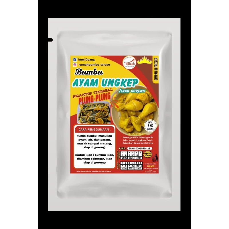 

BUMBU AYAM UNGKEP TARASO