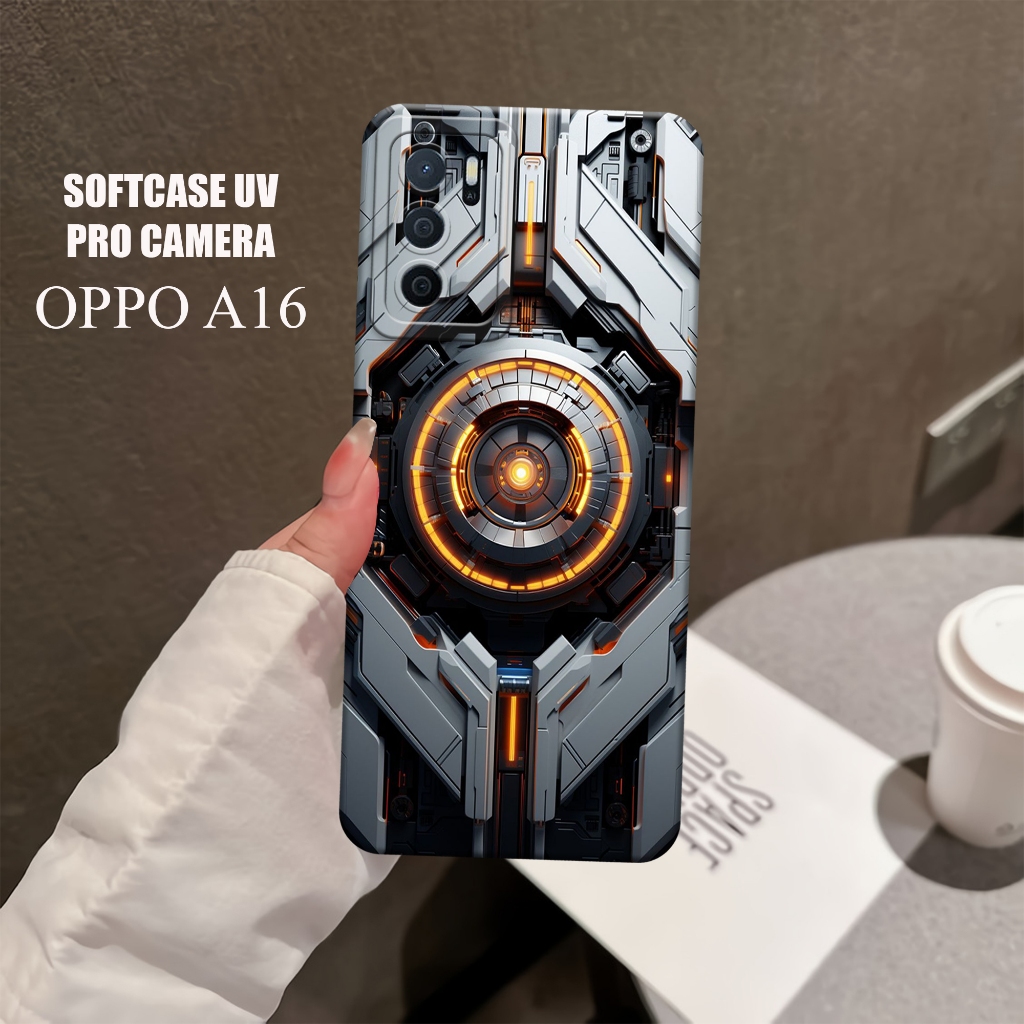 Case OPPO A16 - OPPO A16  Terbaru - Softcase OPPO A16  - Softcase Pro Camera - Casing Hp OPPO A16 - 