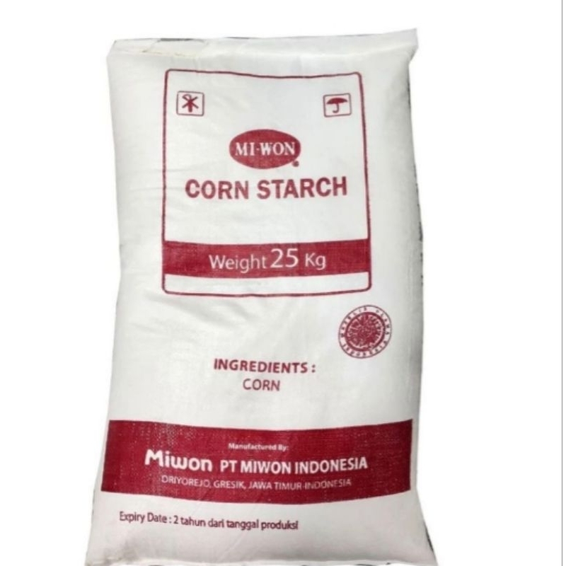 

Tepung Maizena Miwon / Tepung Jagung / Corn Starch 1kg REPACK