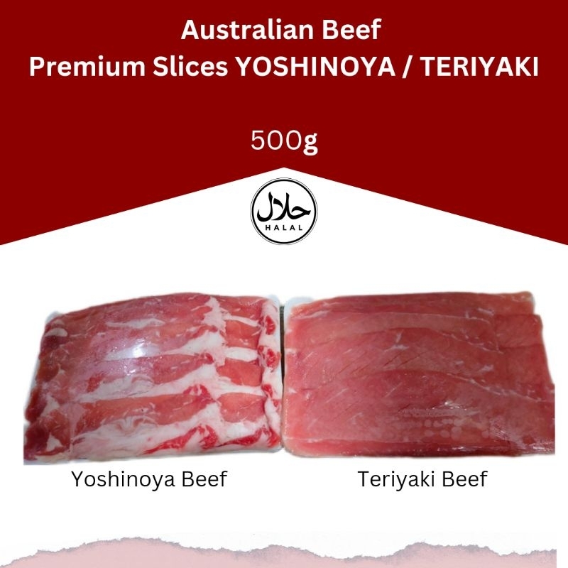 

Australian Beef Slices Premium Quality 500gr