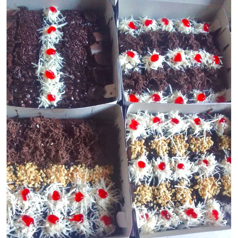 

Brownies Kukus Toping Isi 25 Potong