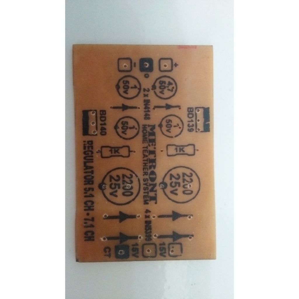 PCB Regulator Power Kit Processor Prologic 5.1ch - 7.1 ch