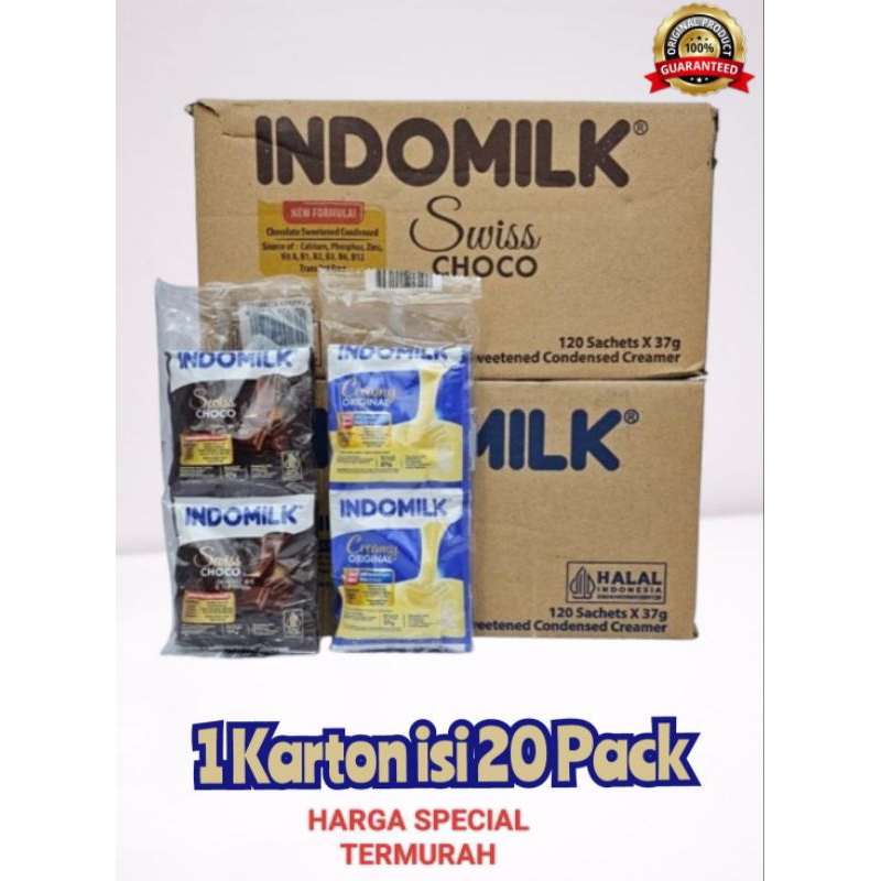 

PROMO SUSU INDOMILK SASET, 1 KARTON ISI 20 PACK